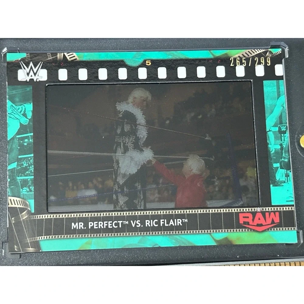 WWE Raw‎ Mr Perfect vs Ric Flair 265/299 Limited Edition Trading Card